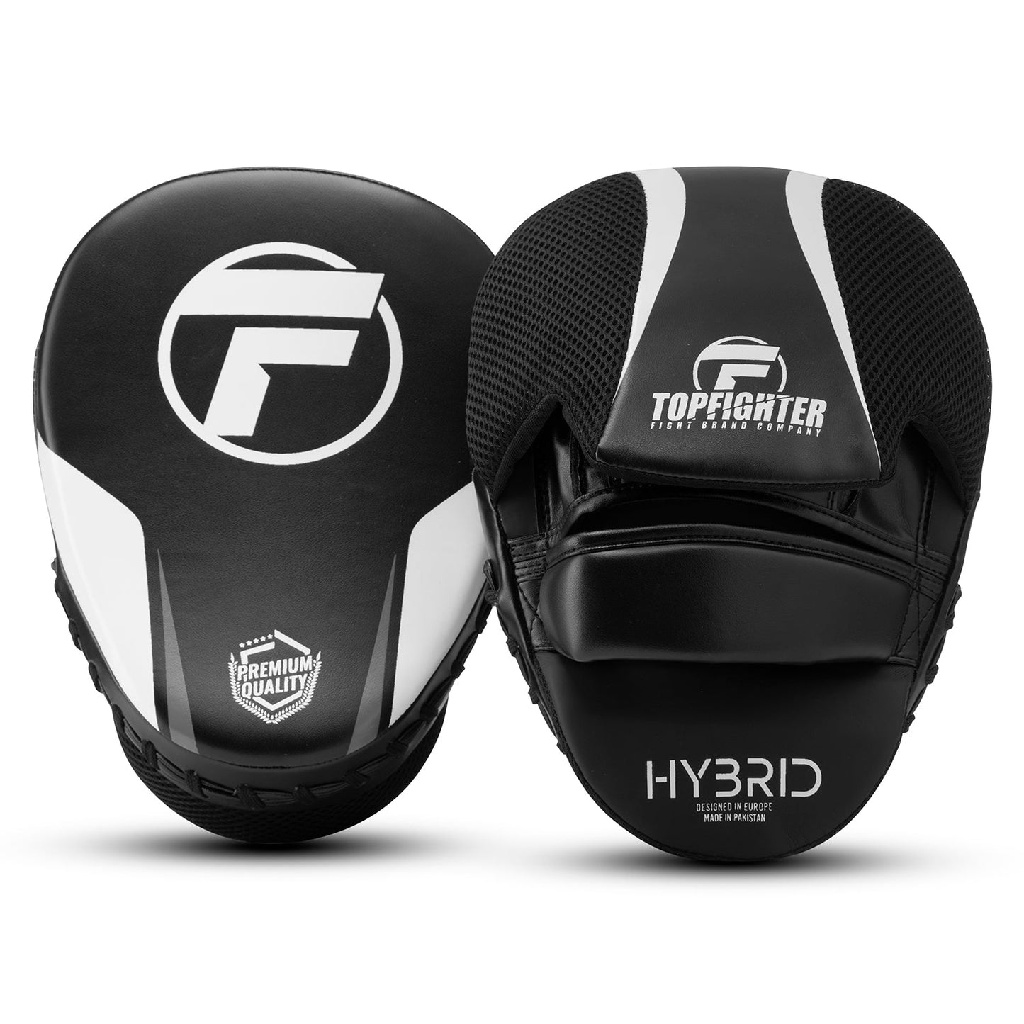 Topfighter Focus Mitts Hybrid 2.0 • Black/White