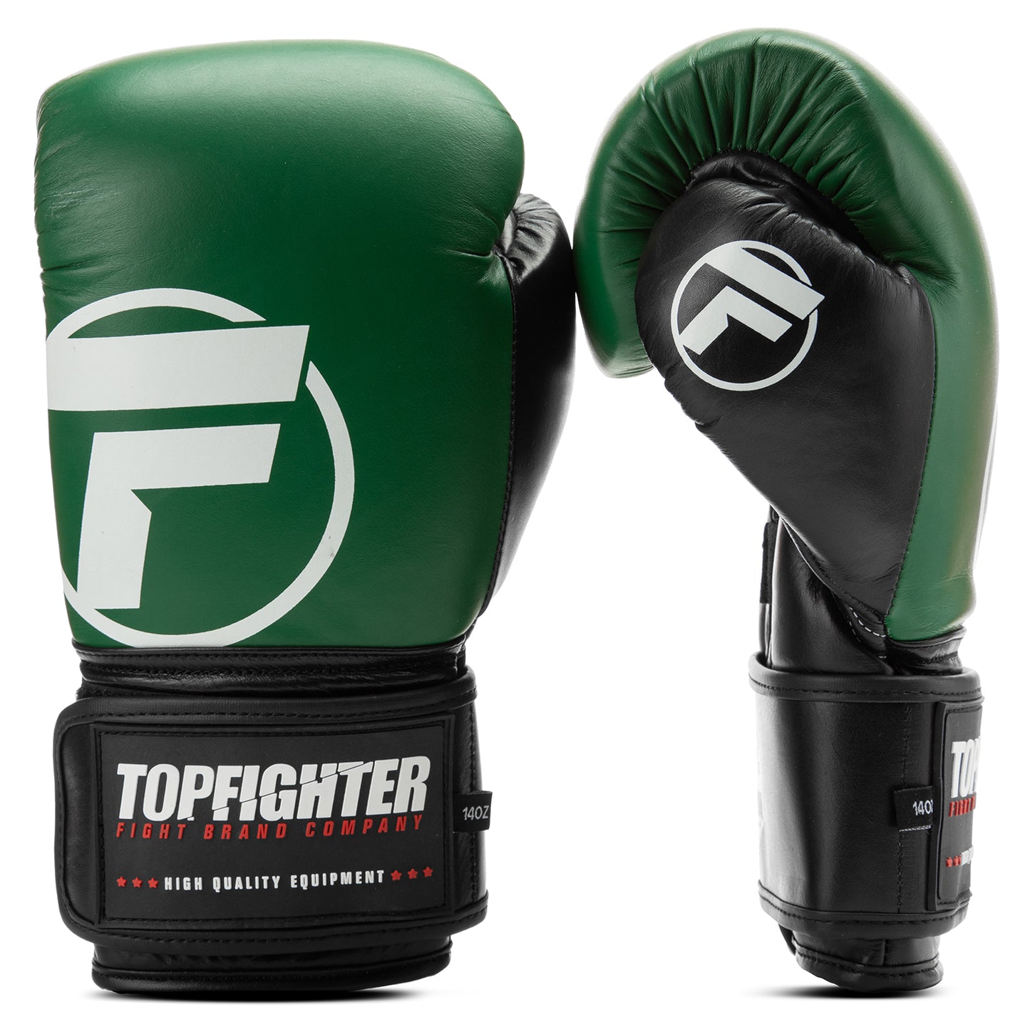 Topfighter Boxhandschuhe Heavy Shock • Grün/Schwarz