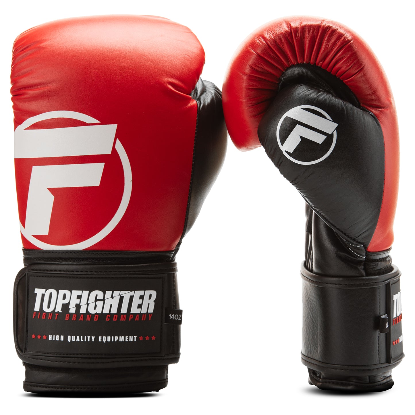 Topfighter Boxing Gloves Heavy Shock • Red/Black