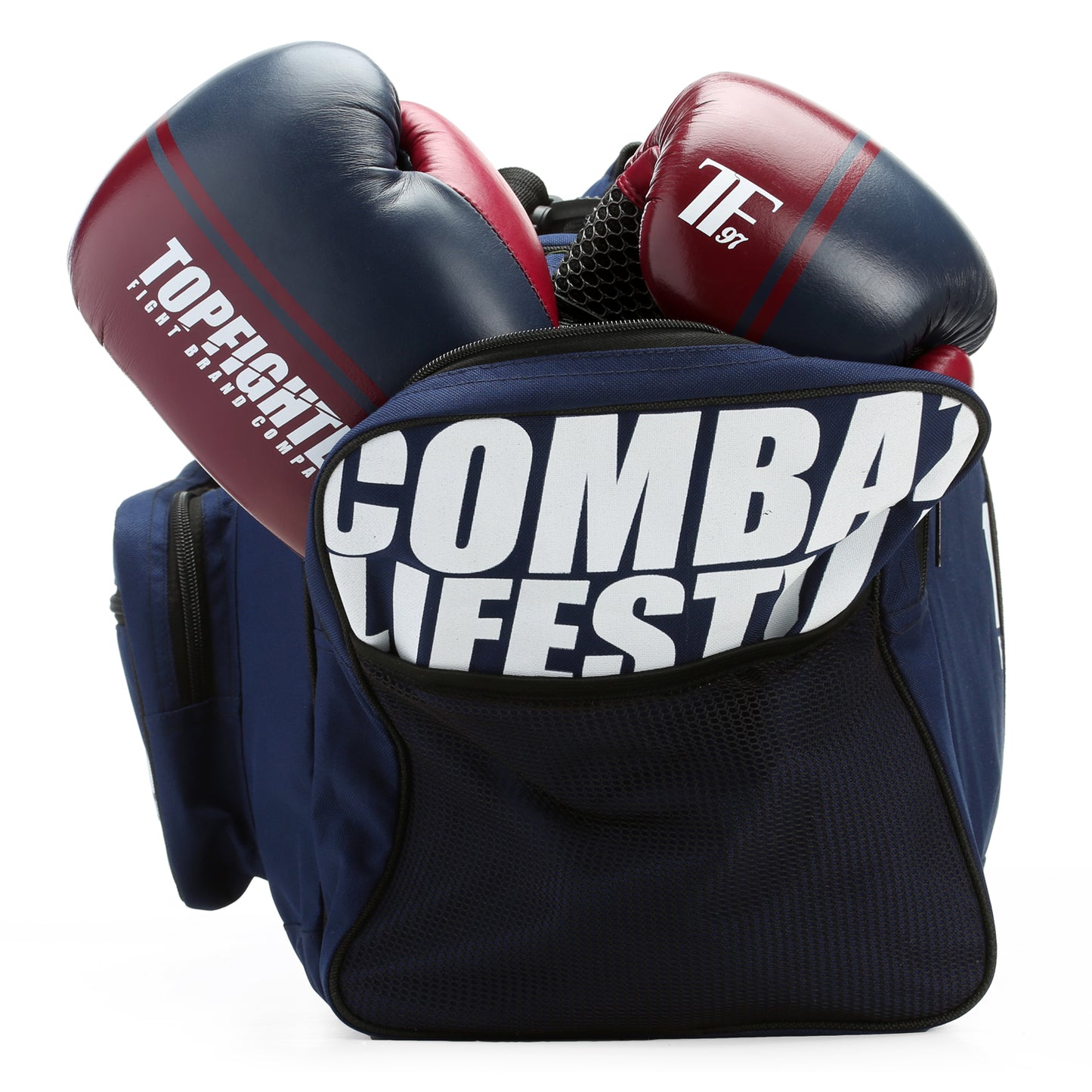 Topfighter Combat Lifestyle Sporttas • Blauw/Zwart