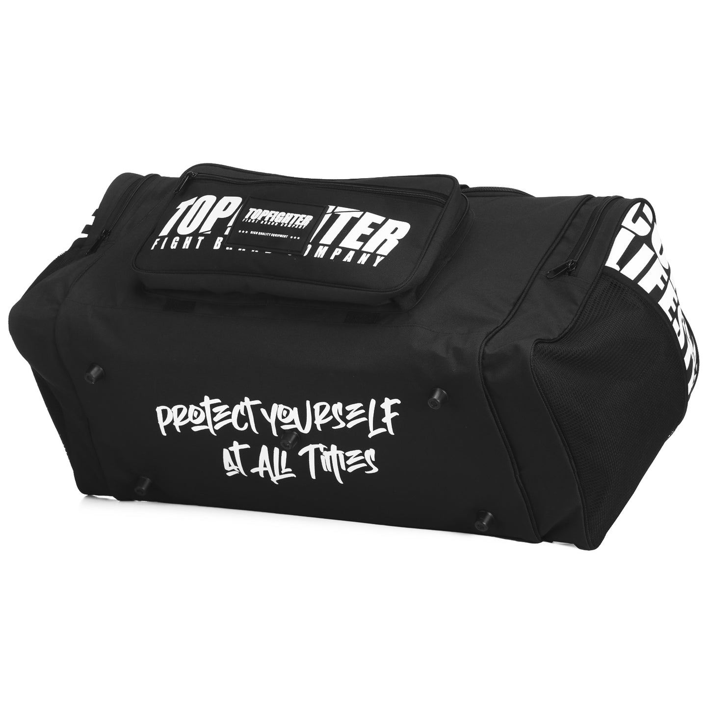 Topfighter Combat Lifestyle Sporttas • Zwart/Zwart