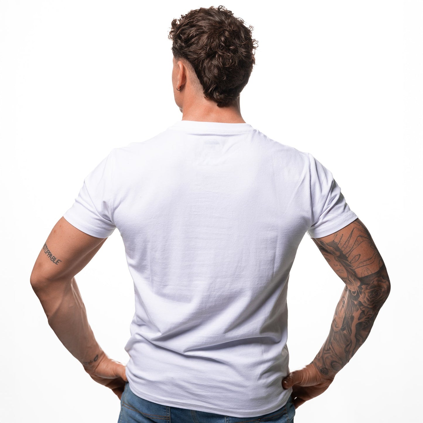 Topfighter "Classic" T-Shirt • Wit/Zwart