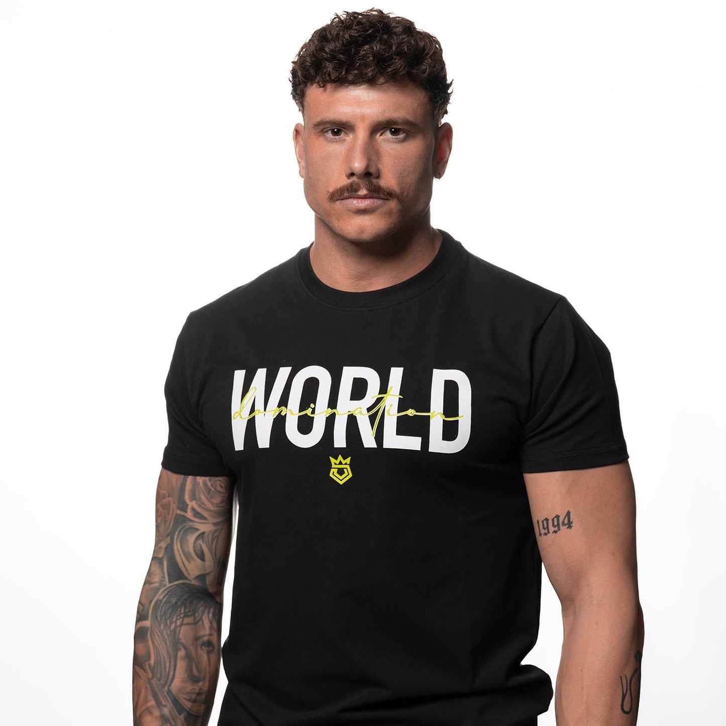 Topfighter "World Domination" T-Shirt • Black