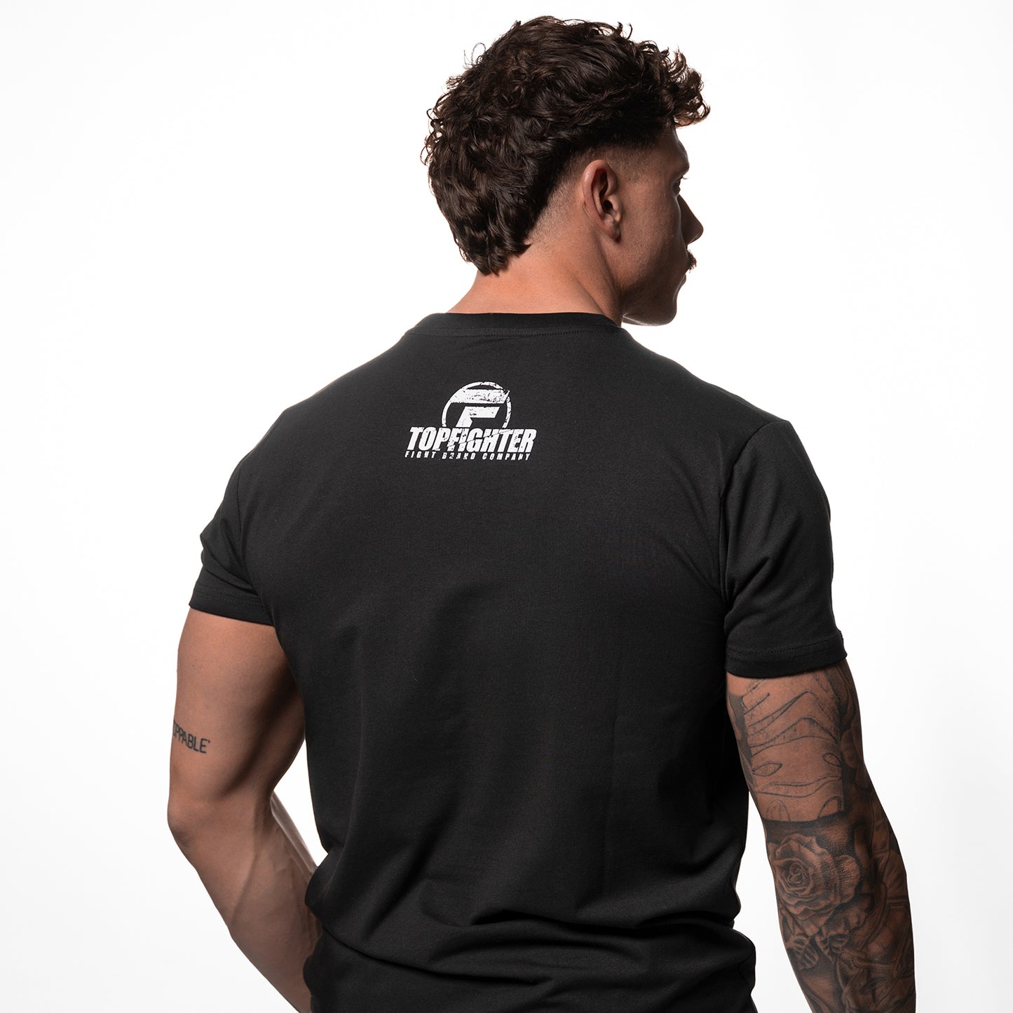Topfighter "World Domination" T-Shirt • Zwart