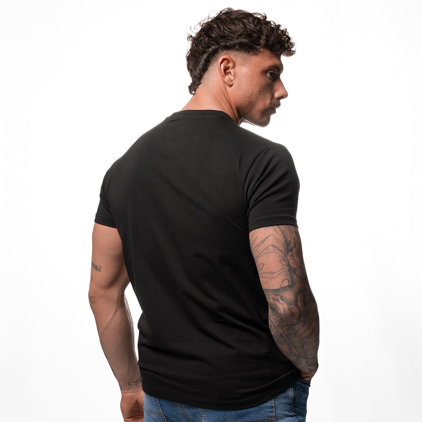 Topfighter "Classic" T-Shirt • Zwart/Wit