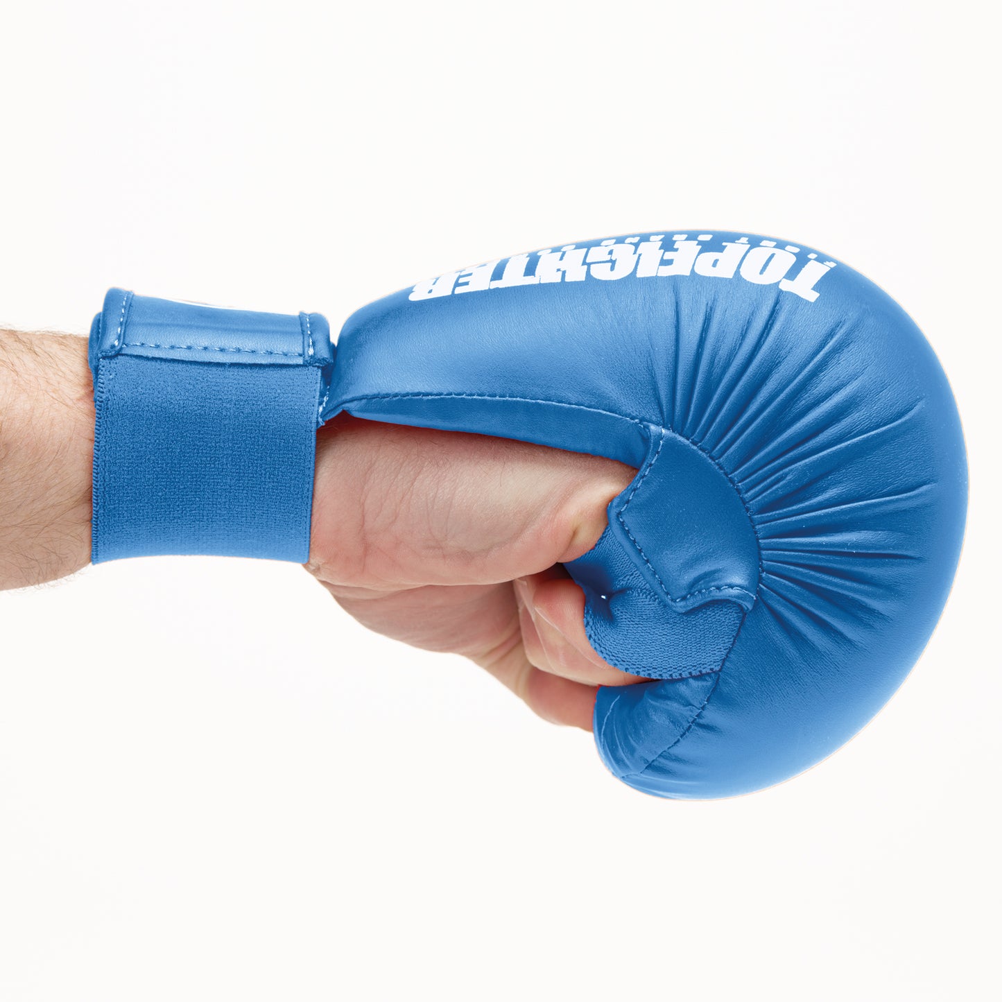 Topfighter Karate Gloves “Challenger” WKF Style • Blue