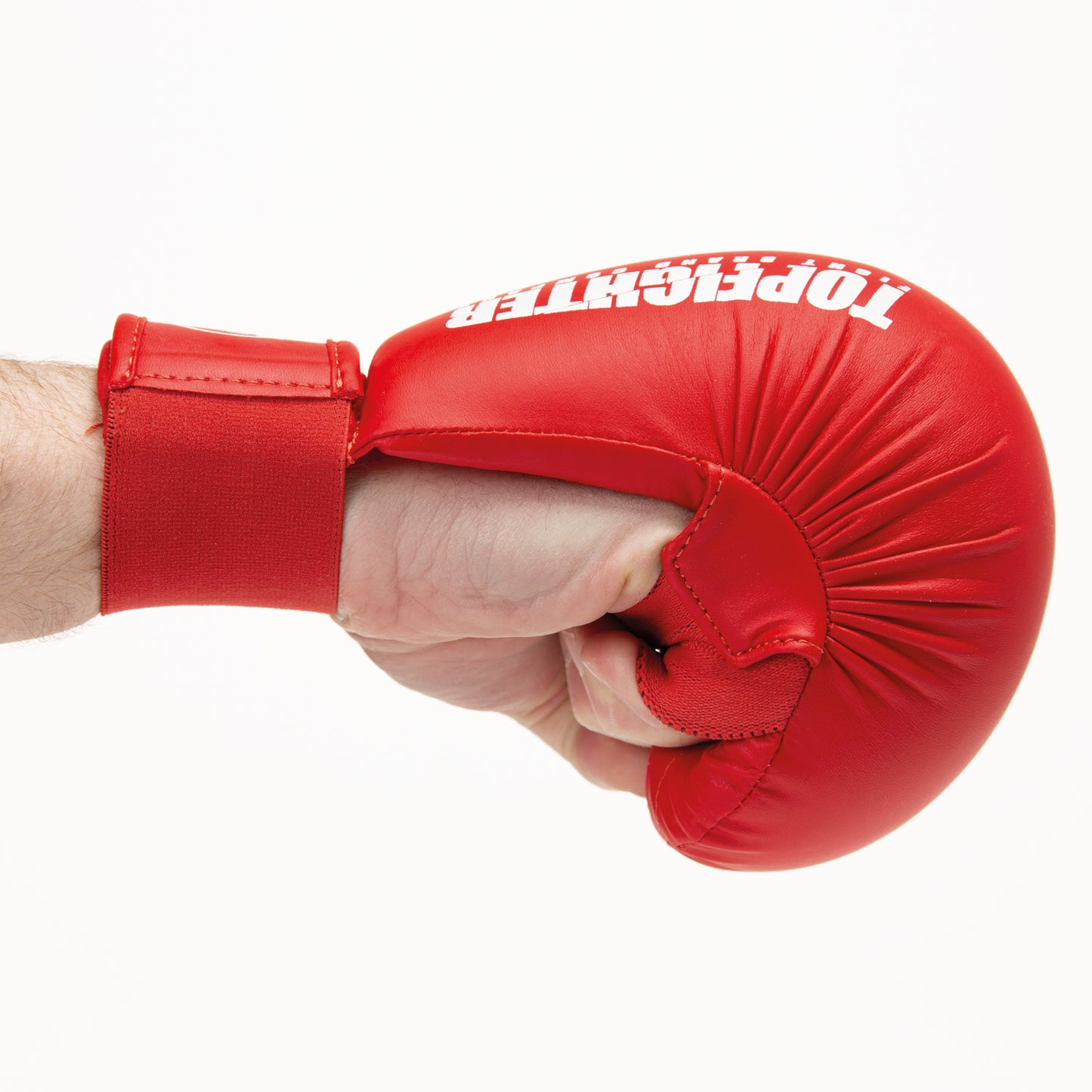 Topfighter Karate Gloves “Challenger” WKF Style • Red