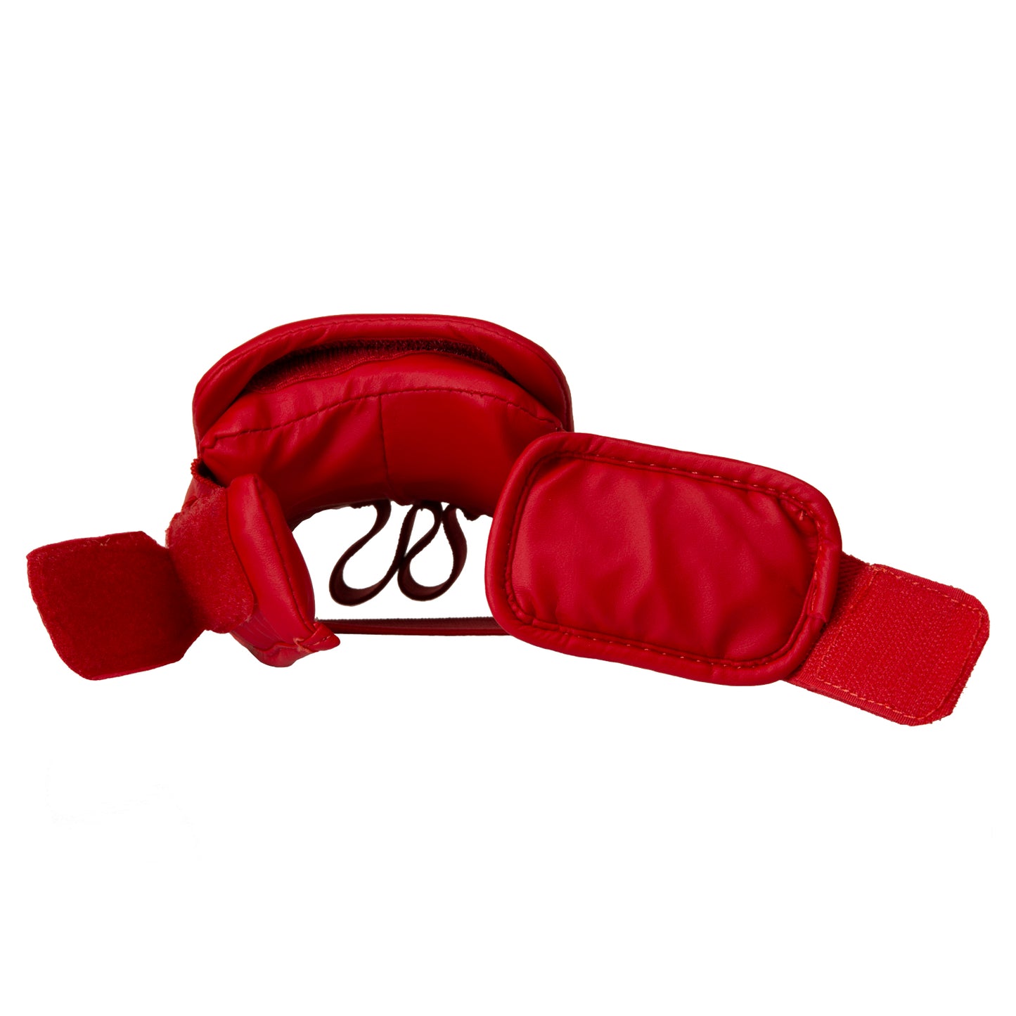 Topfighter Karate Shin & Instep Guards “Challenger” WKF Style • Red