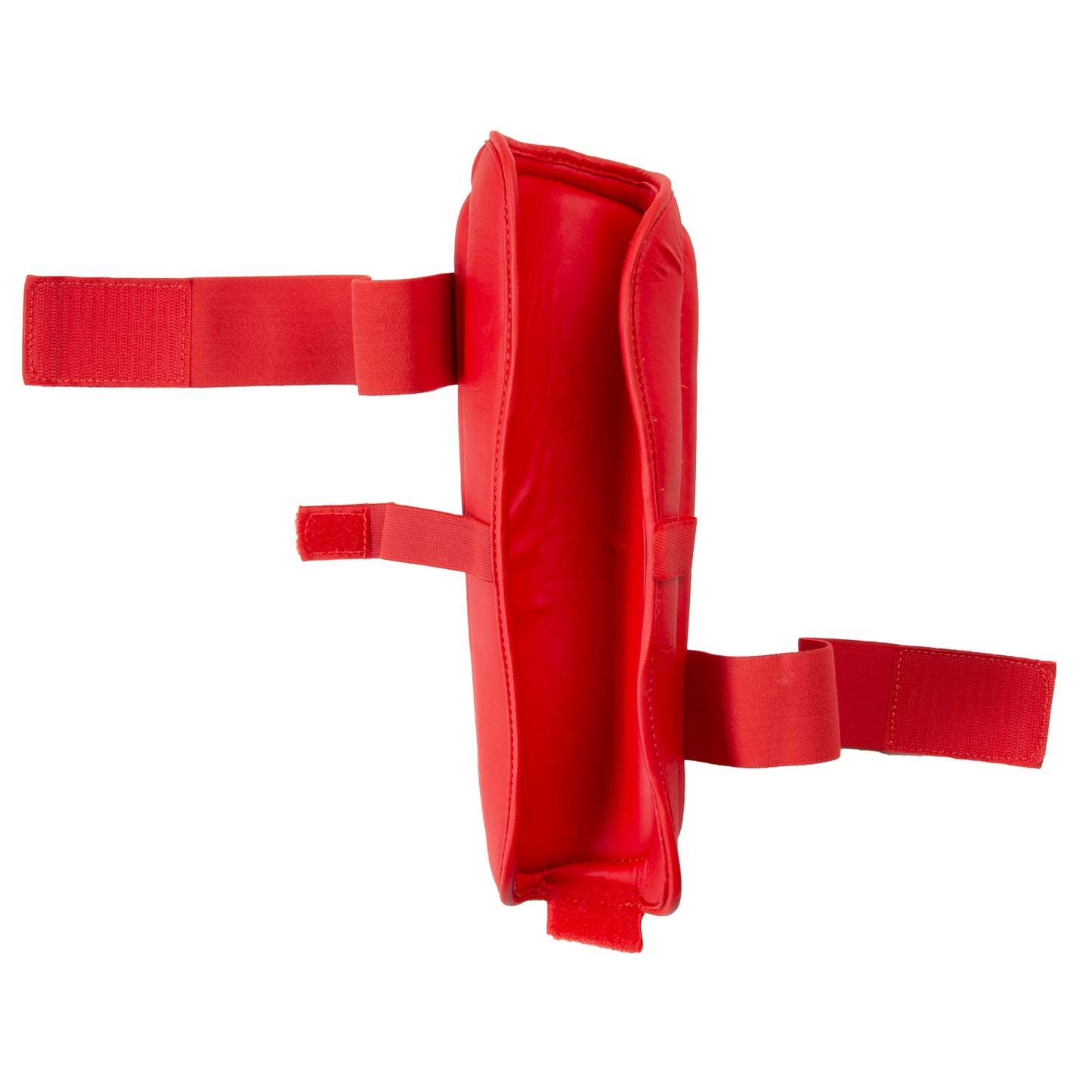 Topfighter Karate Shin & Instep Guards “Challenger” WKF Style • Red