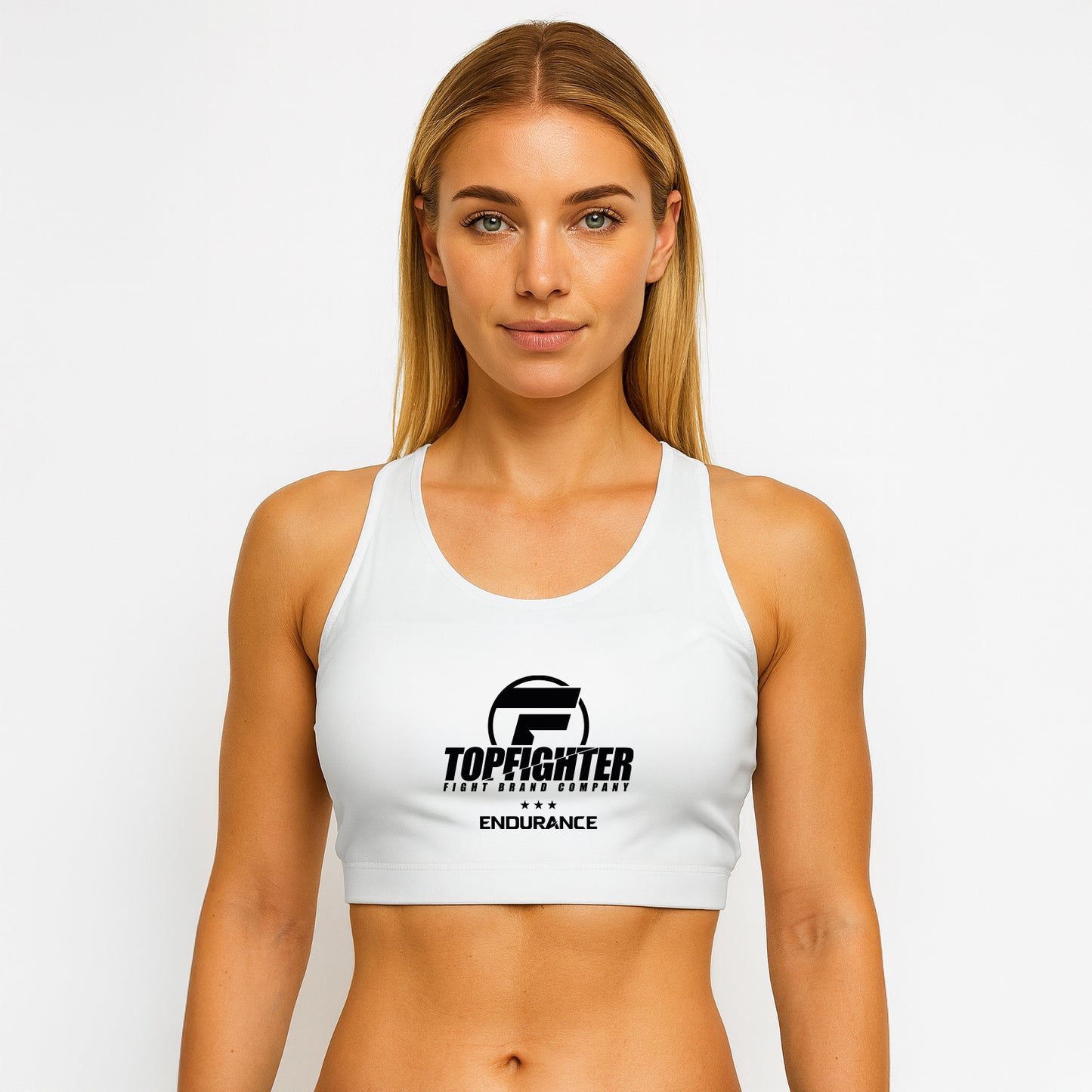 Topfighter Dames Borstbescherming "Endurance" • Wit