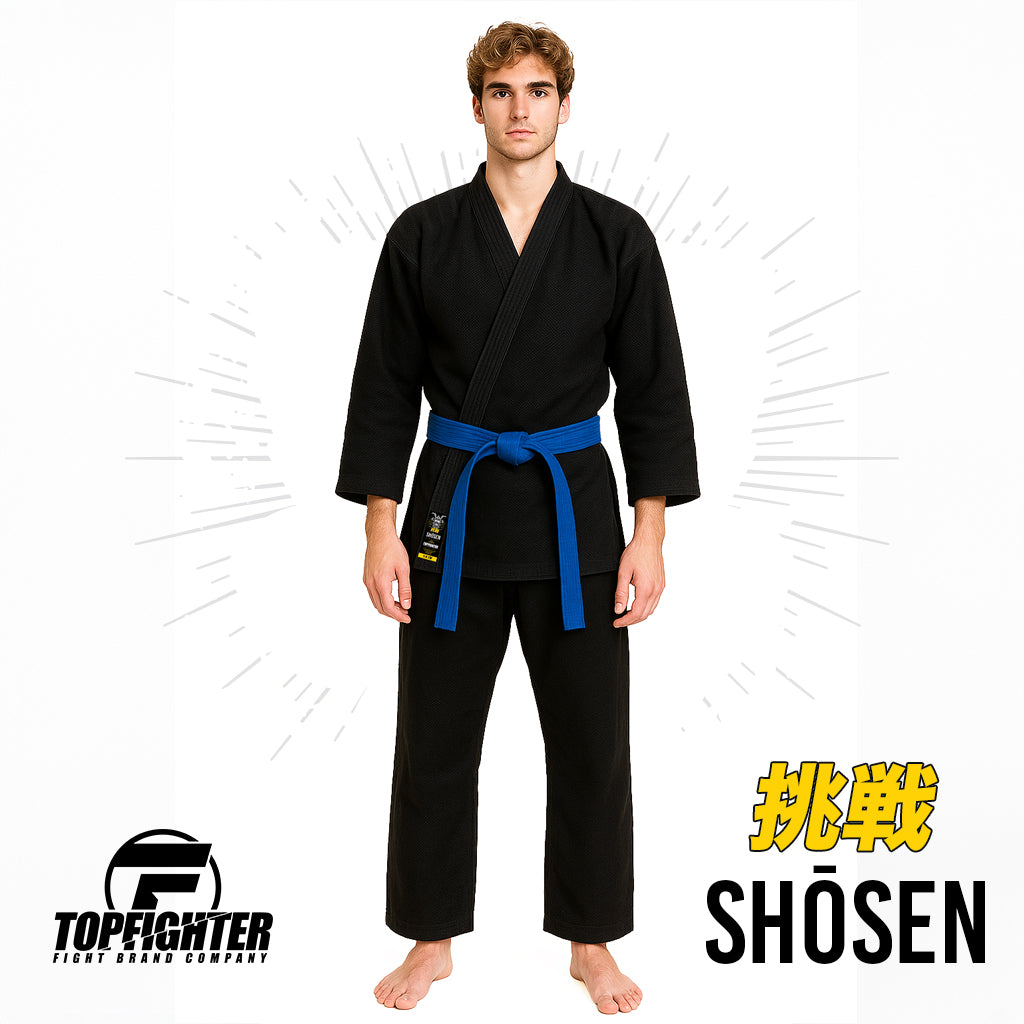 Topfighter Dogi • Shōsen • Zwart