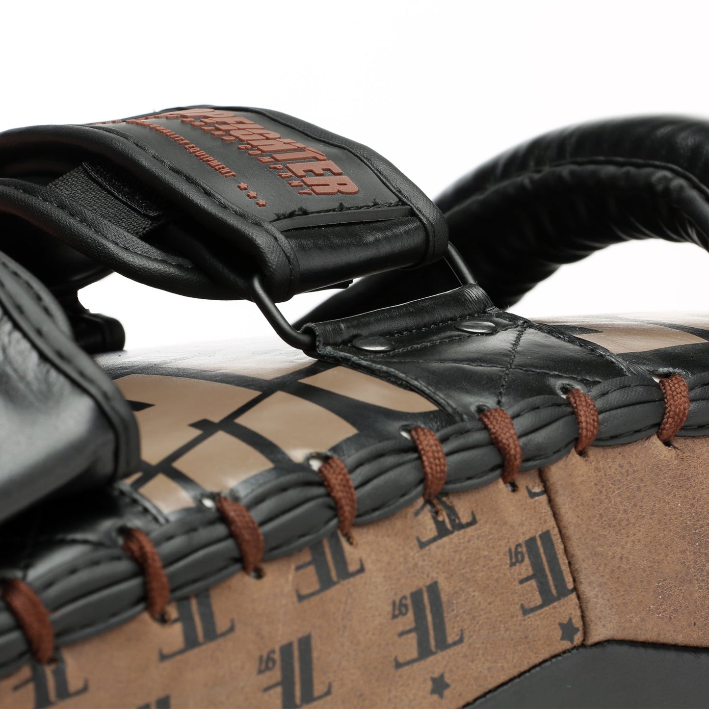 Topfighter KPSC Thai Pads "Superior" • Black/Brown