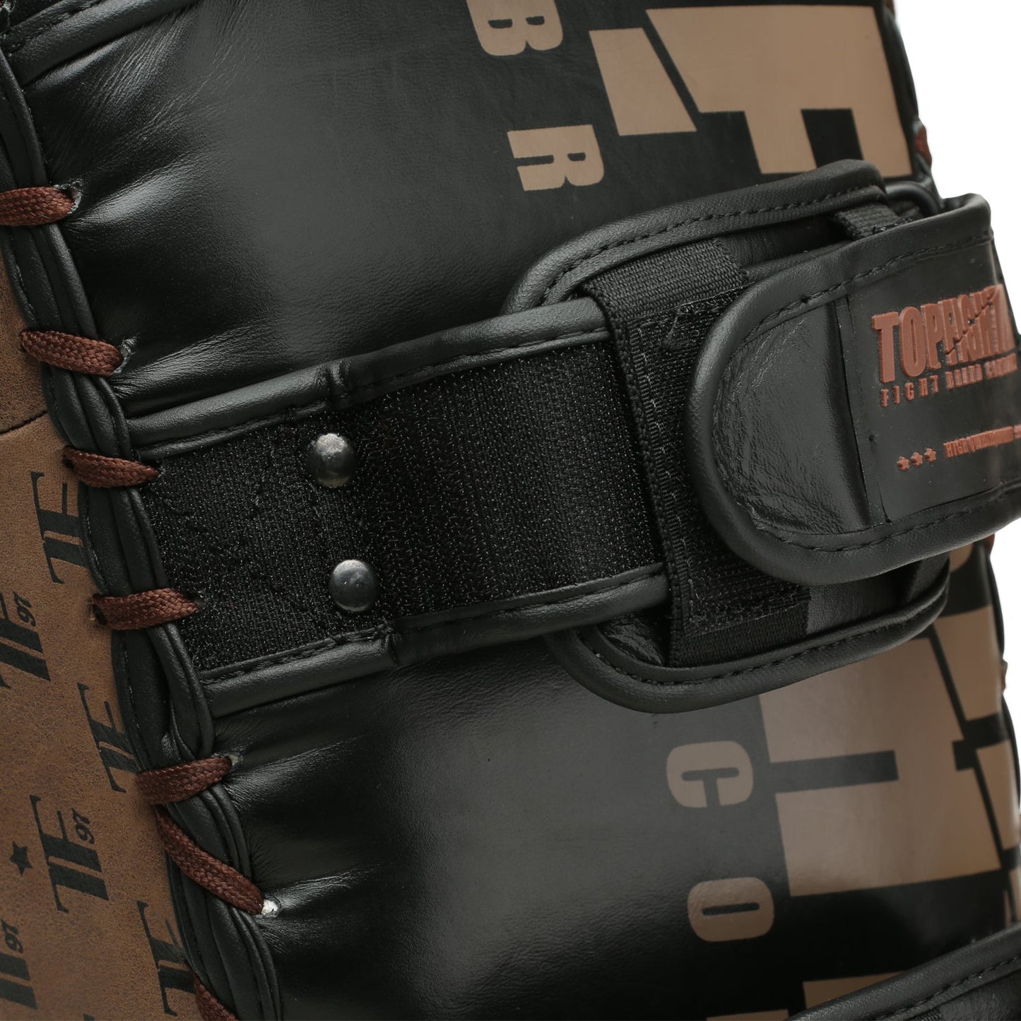 Topfighter KPSC Thai Pads "Superior" • Black/Brown