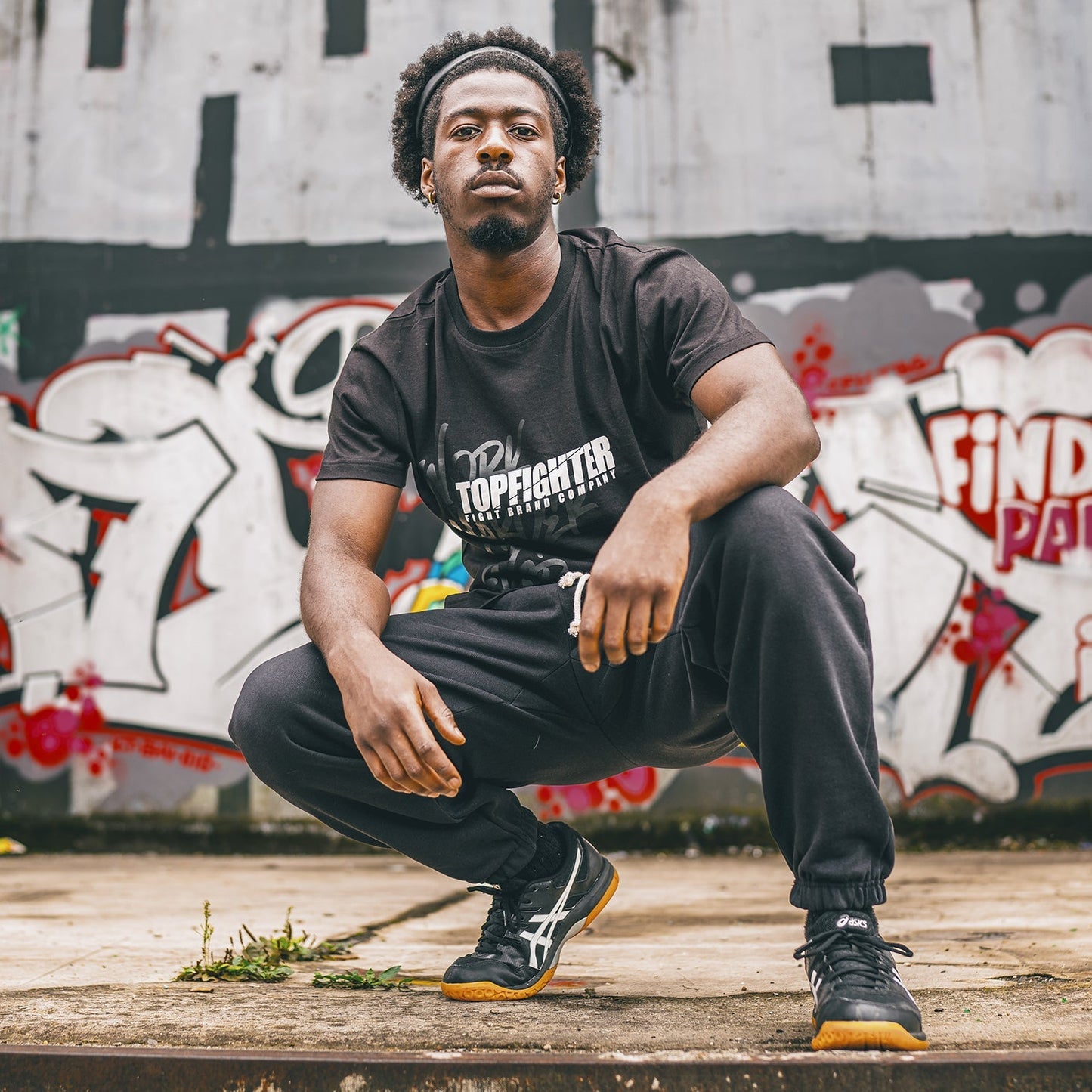 Topfighter Work Harder Than Ever T-Shirt • Zwart