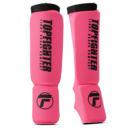 Topfighter Scheenbescherming Kontact • Roze/Zwart