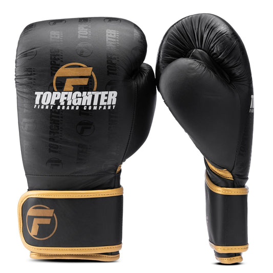 Topfighter Bokshandschoenen Atlas • Zwart/Goud