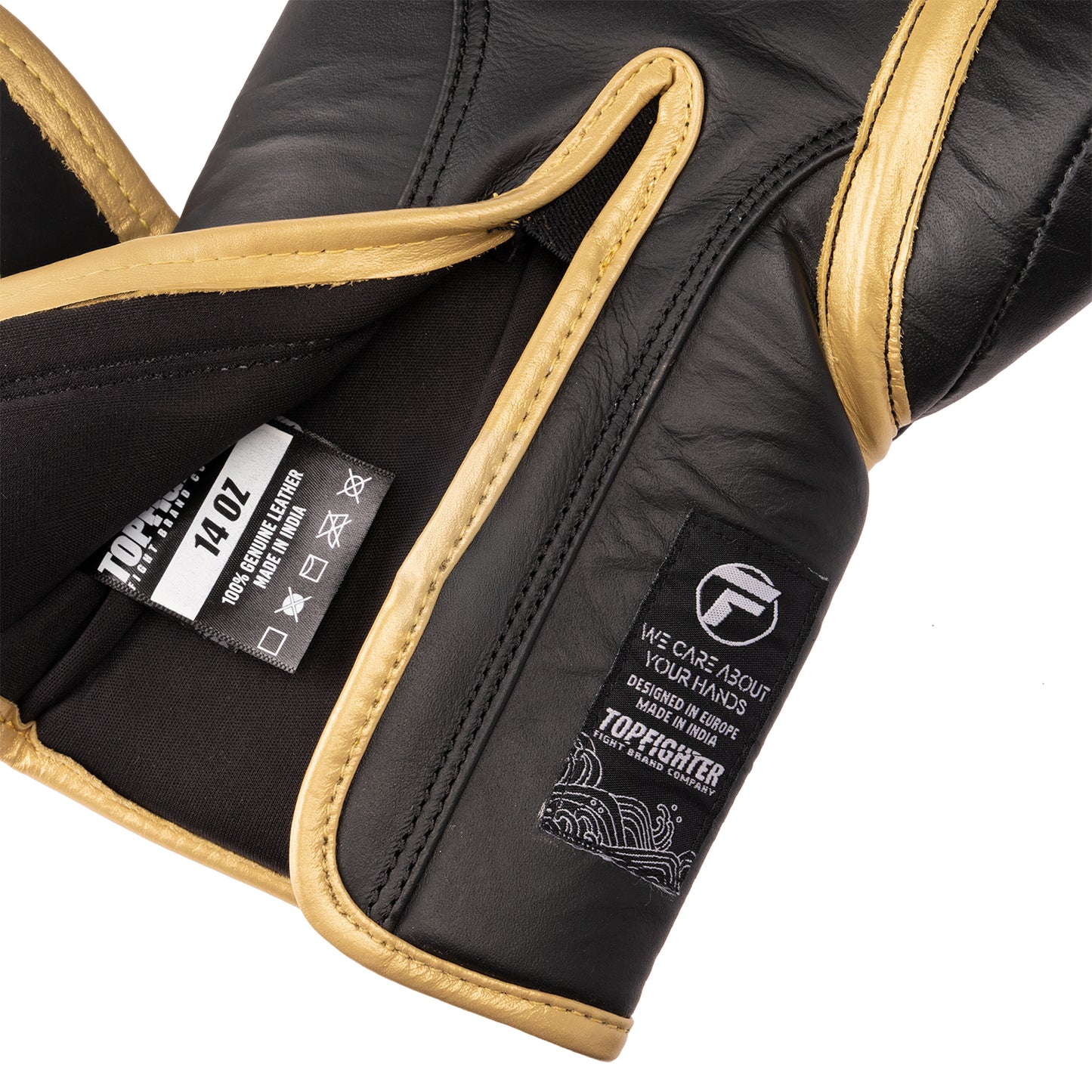 Topfighter Boxing Gloves Atlas • Black/Gold