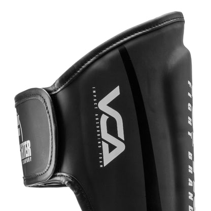 Topfighter Shin Guards "Pro MX2" • Black/White