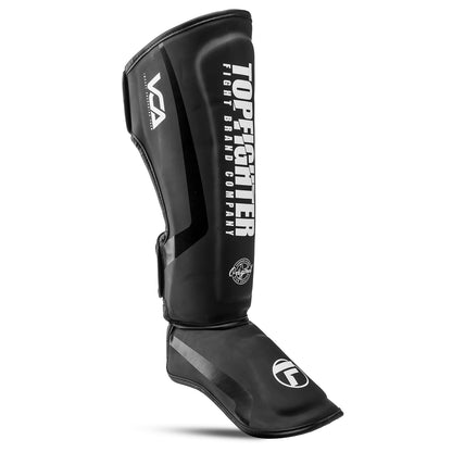 Topfighter Shin Guards "Pro MX2" • Black/White