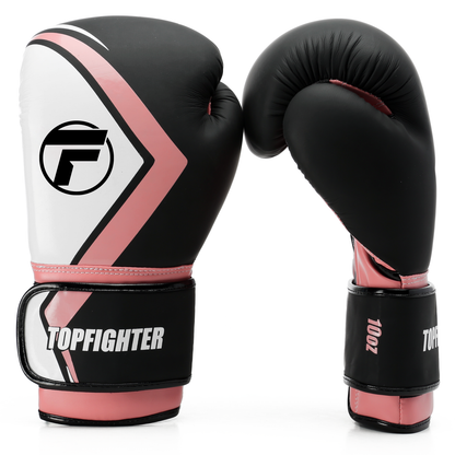 Topfighter Bokshandschoenen Hybrid 2.0 • Zwart/Roze