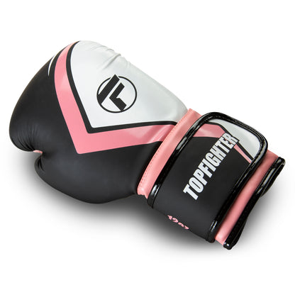 Topfighter Boxhandschuhe Hybrid 2.0 • Schwarz/Pink