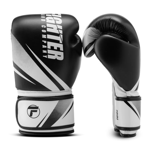 Topfighter Boxing Gloves Endurance • Black/White