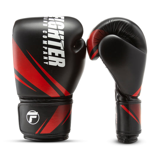 Topfighter Boxing Gloves Endurance • Black/Red