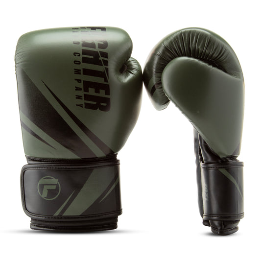 Topfighter Boxing Gloves Endurance • Khaki/Black