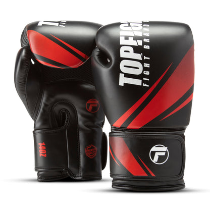 Topfighter Bokshandschoenen Endurance • Zwart/Rood
