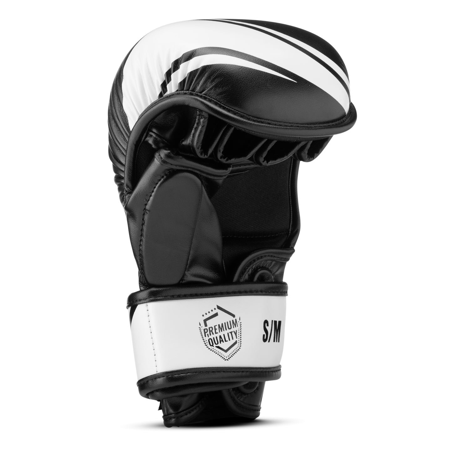 Gants de sparring MMA Topfighter Endurance • Noir/Blanc