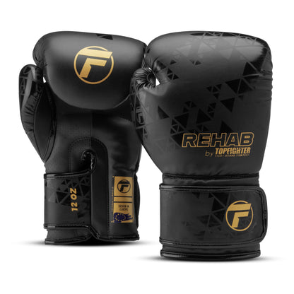 Topfighter Boxhandschuhe Rehab • Schwarz/Gold