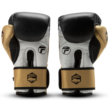 Topfighter Boxhandschuhe Heavy Shock • Schwarz/Gold