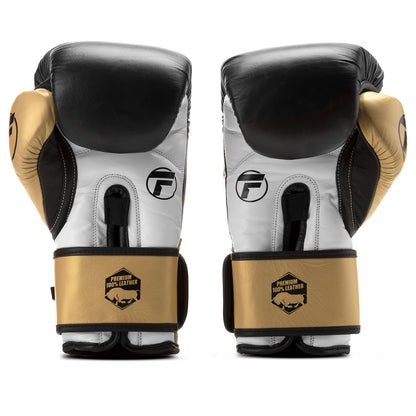 Topfighter Boxing Gloves Heavy Shock • Black/Gold