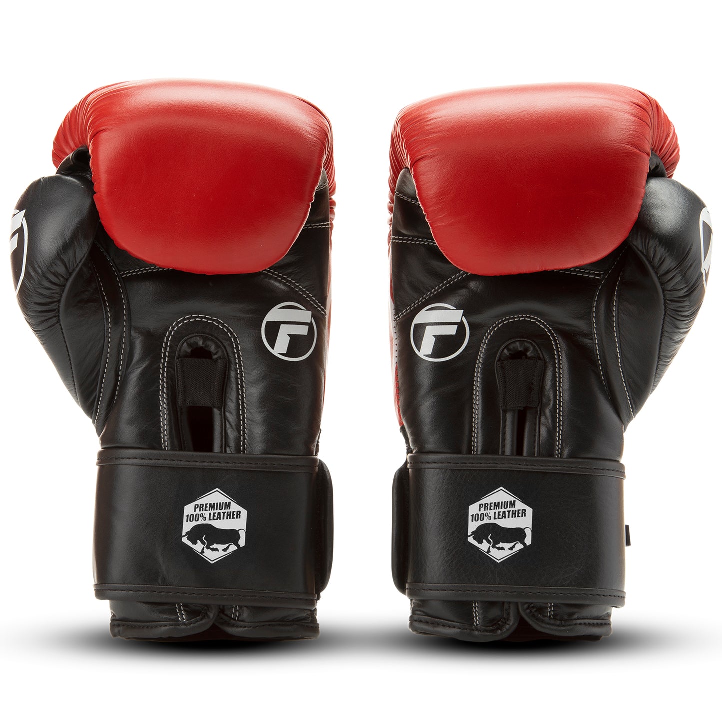 Topfighter Boxhandschuhe Heavy Shock • Rot/Schwarz