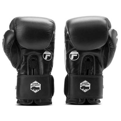 Topfighter Boxhandschuhe Heavy Shock • Schwarz/Weiß