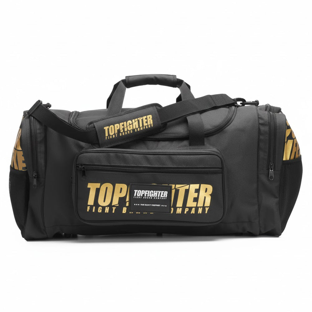 Topfighter Combat Lifestyle Sporttas • Zwart/Goud