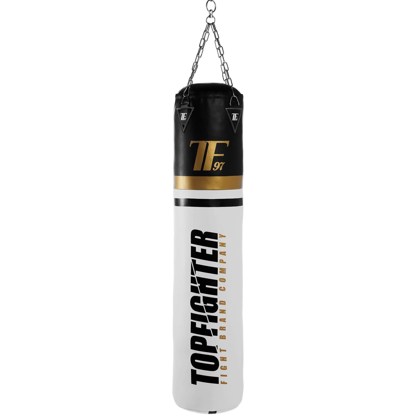 Sac de frappe Topfighter Elite XLT • Noir/Blanc/Or