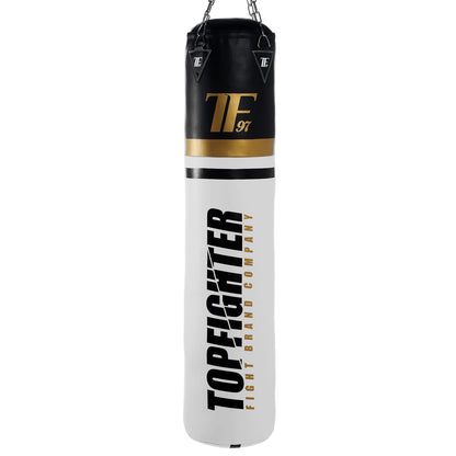 Sac de frappe Topfighter Elite XLT • Noir/Blanc/Or