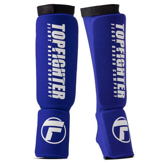 Topfighter Scheenbescherming Kontact • Blauw/Zwart