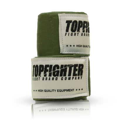 Bandages pour les mains Topfighter Perfect Fit • Kaki