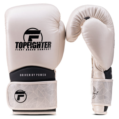 Topfighter Bokshandschoenen Hybrid 3.0 • Beige/Zwart