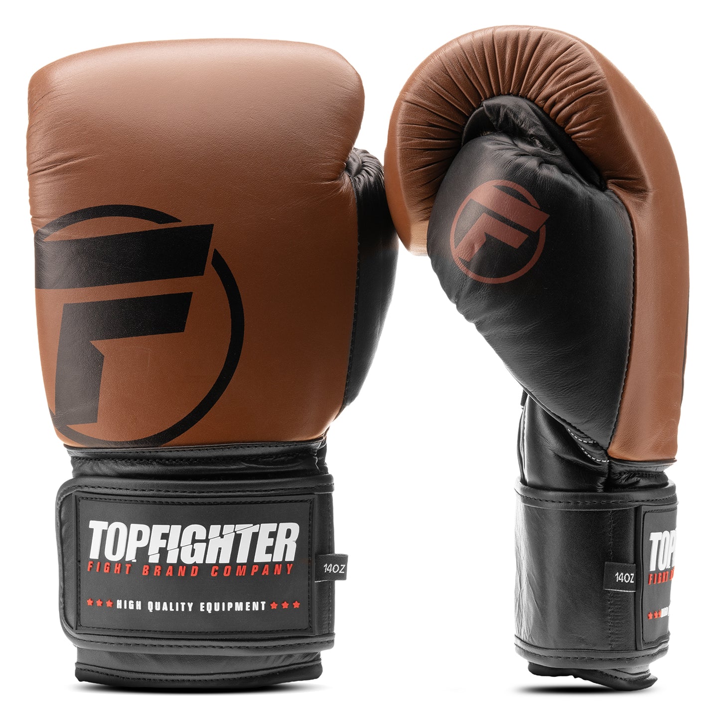 Topfighter Bokshandschoenen Heavy Shock • Bruin/Zwart