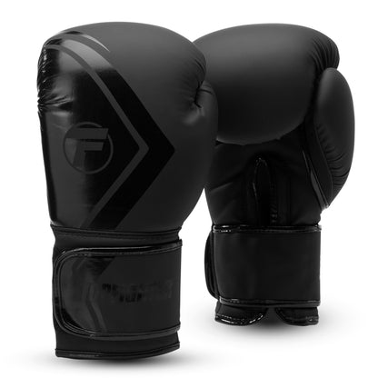 Topfighter Boxhandschuhe Hybrid 2.0 • Schwarz/Schwarz