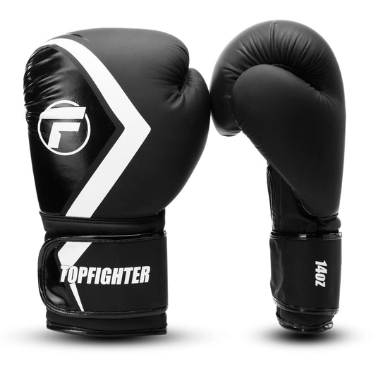 Topfighter Bokshandschoenen Hybrid 2.0 • Zwart/Wit