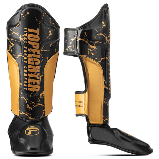 Topfighter Scheenbescherming Nano 2.0 Kinderen • Zwart/Goud